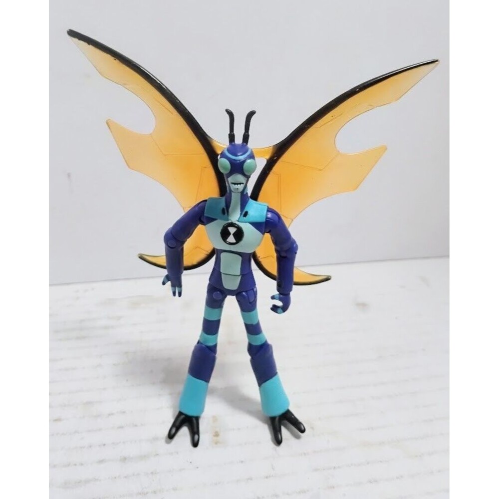 2017 PLAYMATES BEN 10 STINKFLY 5" ACTION FIGURE LOOSE W WINGS